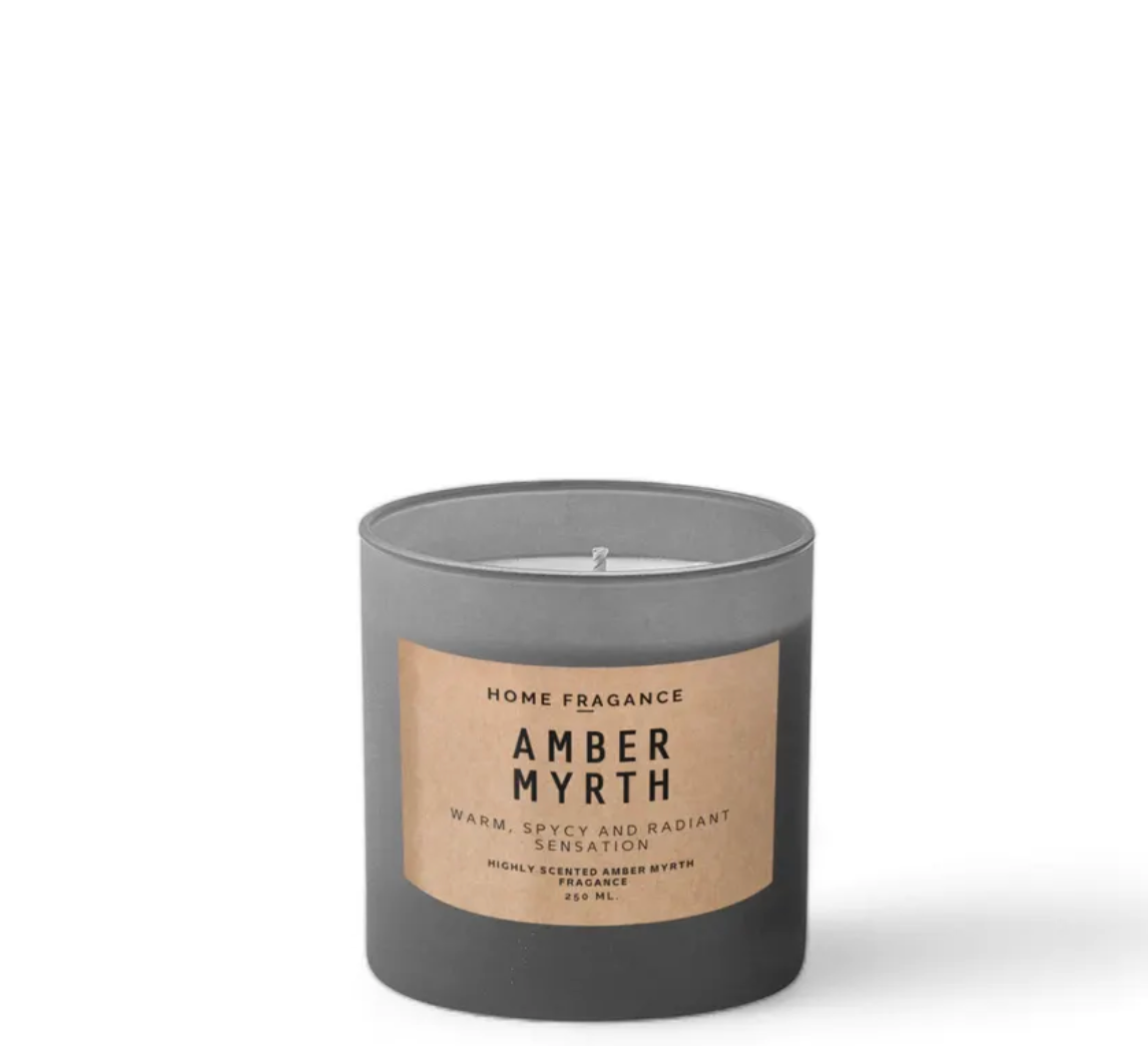 Vela FOCUS  - Canela y Naranja